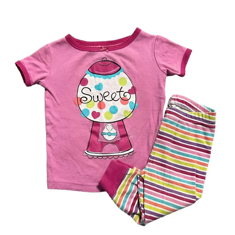 Koala Kids 12m Bubble Gum Dispenser Pajamas